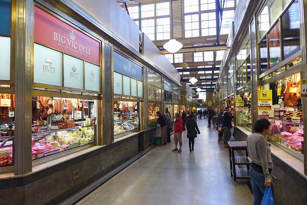 Queen Victoria Market Daily Product Hall