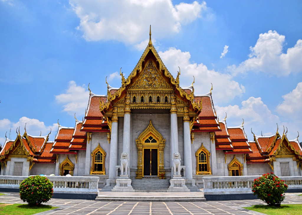 Wat Benchamabophit the Marble Temple, Bangkok, Thailand